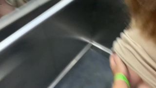 Natasha Bull - Amateur Fucking With A Stranger In The Elevator (Pornstar)-5