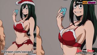 [GetFreeDays.com] my hero academia - Tsuyu Asui christmas hentai Sex Video November 2022-0