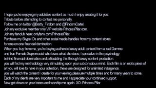 online video 16 femdom foot slave pov | Princess Pilar - Stress Release Breast Theras | domination-9