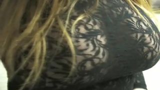 18andBusty Kissy black dress (mp4)-1