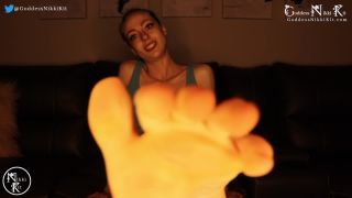 video 15 Goddess Nikki Kit - Sweaty Stinky Foot Sock And Shoe Worship After Gym on pov korean fetish-6