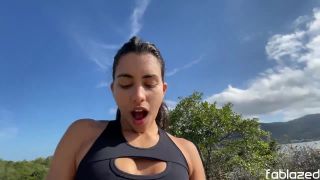 [Amateur] Long hair, fit body, big ass, cute face - Mountain Top Orgasm-7