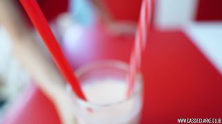 Cassie Clarke I make him cum into my milkshake before I drink it-1