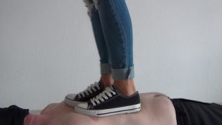 FACESTANDING – Foot Fetish Beauties – Candy trampling in shoes! on femdom porn rough femdom - (Feet porn)-5
