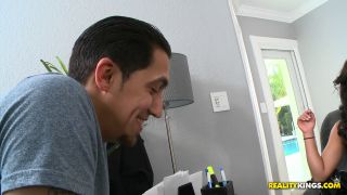 Brunette Teen Issa Rose Gets Hers Face Full Of Cum After An Audition.-2