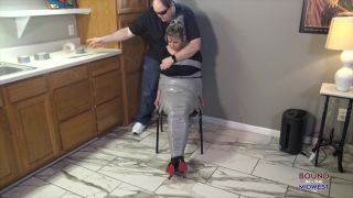 xxx video 2 Bound In The Midwest – Lolly Gagg Wants To Be Taped Up, uniform fetish on gangbang xxx -5