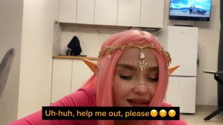 Blondessa - A cheeky Elf ate my last meal and fucked me - Cosplay-1