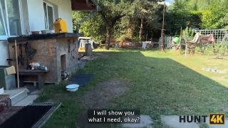 George Uhl - HUNT4K. Sexy handywoman Fanta Sie was seduced by a rich Hunter and fucked in his backyard-2