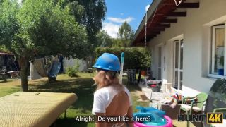 George Uhl - HUNT4K. Sexy handywoman Fanta Sie was seduced by a rich Hunter and fucked in his backyard-4