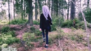 curvy babes RedFox XXX - Outdoors Blowjob Teenage Nympho In The Forest Gets Cum On Face Red Fox , teen on babe-0