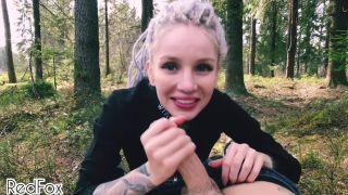 curvy babes RedFox XXX - Outdoors Blowjob Teenage Nympho In The Forest Gets Cum On Face Red Fox , teen on babe-7