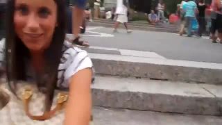 xxx video clip 23 velvet fetish Public Foot Worship In NYC, foot on public-4