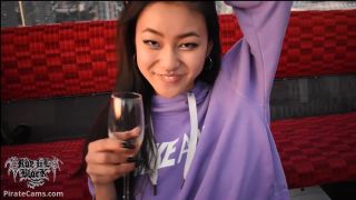 Rae Lil Black – Super Risky Public Fun and Get Caught - [Webcam]-6