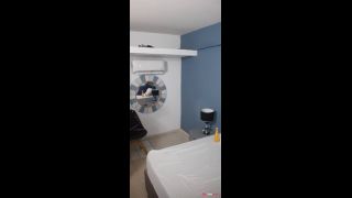 I undress and make a hot video for my lover showing my tits.-9