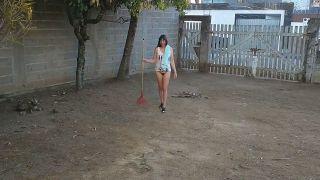 casalfatal - Wife without panties working in front yard teasing husband-8