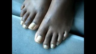 free video 20 Hood milf clear toenails - ebony feet - public big black butt porn-9