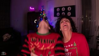 clip 21 YourFavoriteMommy, Mama Fiona - Brother's Xmas Gift | sisters | pov lesbian sock fetish-7