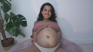 mayapetite Cum On My Pregnant Belly (Fetish porn)-0