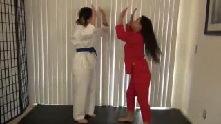 Karate Domination - IVYS FOOT SMELLING KARATE TRAINING W... Femdom!-0