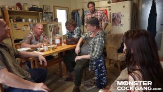  Lesbian   Lesbian  Nicole Love - Petite Stepdaughter Shared With Mates - Monster Cock Gang 2 - part 1 3840P - Petite-4