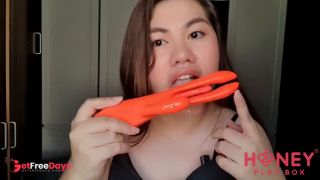 Andrea Tries the NEW Sex Toys from HONEY PLAYBOX must watch-9