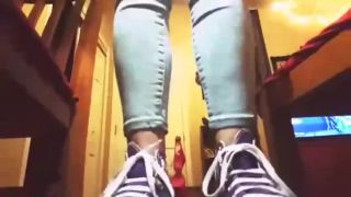Cock trampling glory hole and ball smashing ballbusting -5