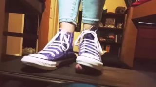Cock trampling glory hole and ball smashing ballbusting -7