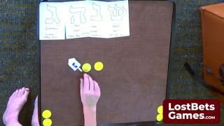 Toys Chelstein and Dee Williams in a game of Strip Dreidel-9