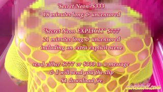 Violet Doll Neon Fishnet Body Worship (Femdom porn)-9