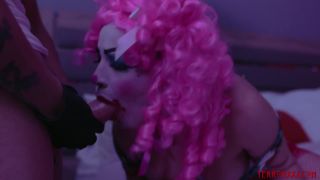 Clown girl savagely ass fucked and tonted by master-3