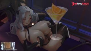 FUCKING MY BUSTY BRUNNETE DEMON GIRL AFTER A LEWD LIVESTREAM - daily life with my succubus boss-0