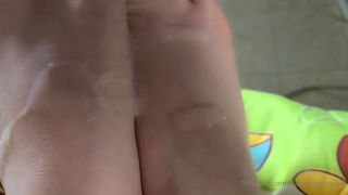 7200 Worship my perfect feet while i play with his dick-9