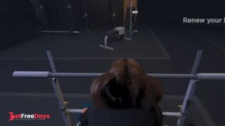 Fucked a busty gym girl.-8