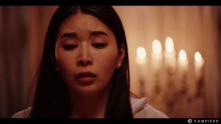 Leana Lovings,Rikako Katayama - Japanese Asian Vampire Sex - Big Tits Babe Rikako Preyed by Nerdy Leana and Turned into Lesbian Demon-7