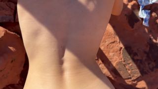 Wife Fucks Friend In Front Of Husband While On Public Hike In The Desert  Sloppy Seconds Creampie 1080p-9