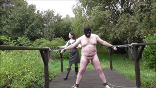 Other World Kingdom - Mistress Bella Lugosi - Balls Kicking On The Bridge - Bridge-5