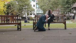 online video 2 Public Femdom - Foot Worship, femdom teacher on fetish porn -3