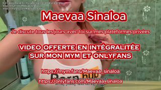 Maeva Sinaloa - Young woman takes a double vaginal penetration with her husband’s best friend-9