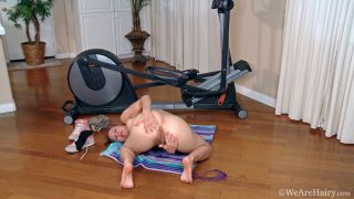 7161 Valentine - Blue Top Leopard Print - Hd - Hairy-6