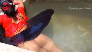 [GetFreeDays.com] Im Bathing Outdoor In My Open Field Pool Sex Video May 2023-6