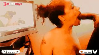 EBONY BIG BREAST BBW INDIAN BROWN SKIN BIG TITS AND HUGE BBC BLOWJOB-9