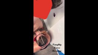 Naughty Nurse Roxanne - Behind The Scenes - Friend Fluffing for Realhotwife4u-4