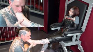 [K2S.CLUB] Mistress Lunatika - Foot Fetish In Leather - 4K 2160P-8