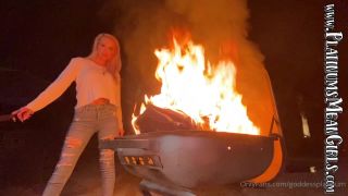 OnlyFans Goddess Platinum Humiliates in HD Night Time Scene-7