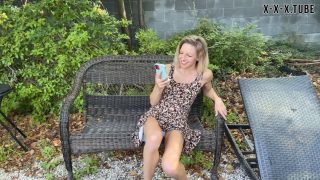 Lora Cross Upskirt Outdoor Voyeur Sundress  Lora Cross  Manyvids-0