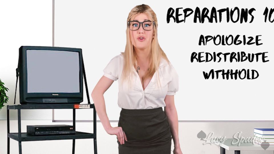 adult xxx clip 11 Lucy Spades – Whiteboy Reparations 101 - dirty talk - fetish porn mixed femdom