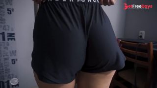 [GetFreeDays.com] Pawg MILF Teasing Her Ass In Sports Under Armor Shorts Adult Film December 2022-2