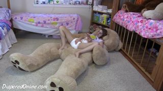 Diaperedonline2Pookie Mr Bear Pookie Masturbating on Bear-5