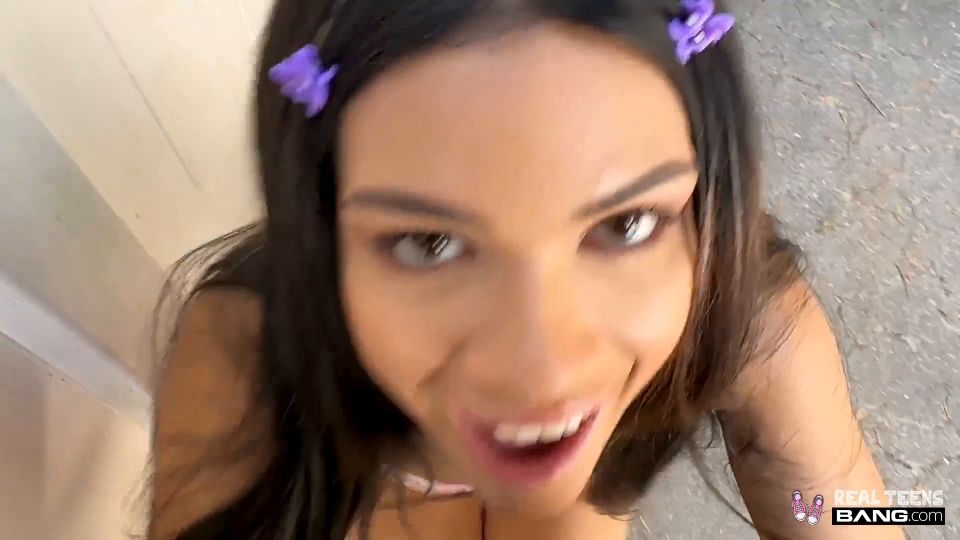 Real Teens  Bubble Butt Teen Ada Lyn Meets Up With Her Friend For Secre