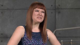 All natural redheaded girl next door Claire Robbins takes on 10 inches of BBC, (Femdom porn)-9